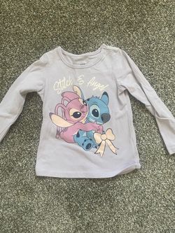 Stitch toddler girl long sleeve