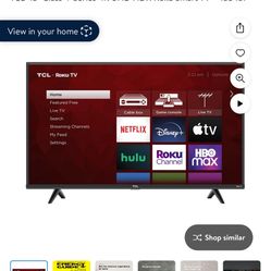 TCL 43" Class 4-Series 4K UHD HDR Roku Smart TV - 43S431