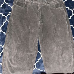 LEVI 568 LOOSE STRAIGHT CORDUROY MEN'S JEANS