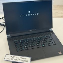 Alienware M17 R5 17.3 Inch FHD 480Hz GAMING LAPTOP Open Box Like New - Pay $1 DOWN AVAILABLE - NO CREDIT NEEDED