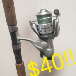 Fishing Pole Spinning Combo