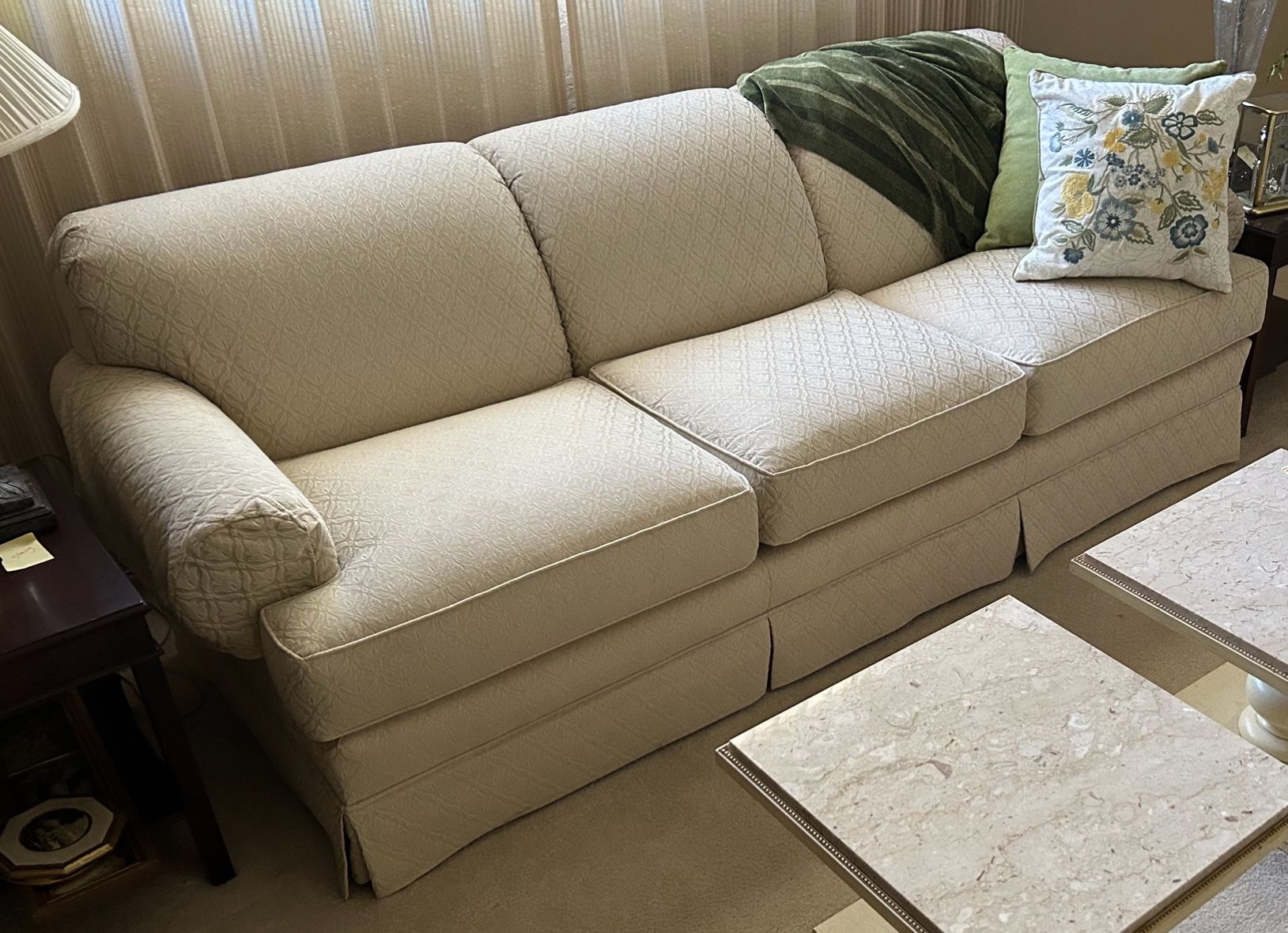 For Sale: Lightly Used 3-Seat Fabric Couch