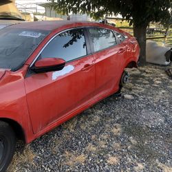 17 Honda Civic Parting Out Engine Transmission And Body Parts 