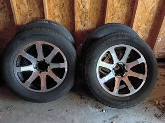 Tires and rims for gmc