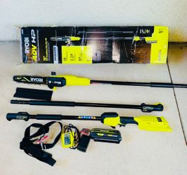 RYOBI 40V HP Brushless 10 in. Cordless Battery Pole Saw with 2.0 Ah Battery and Charger New