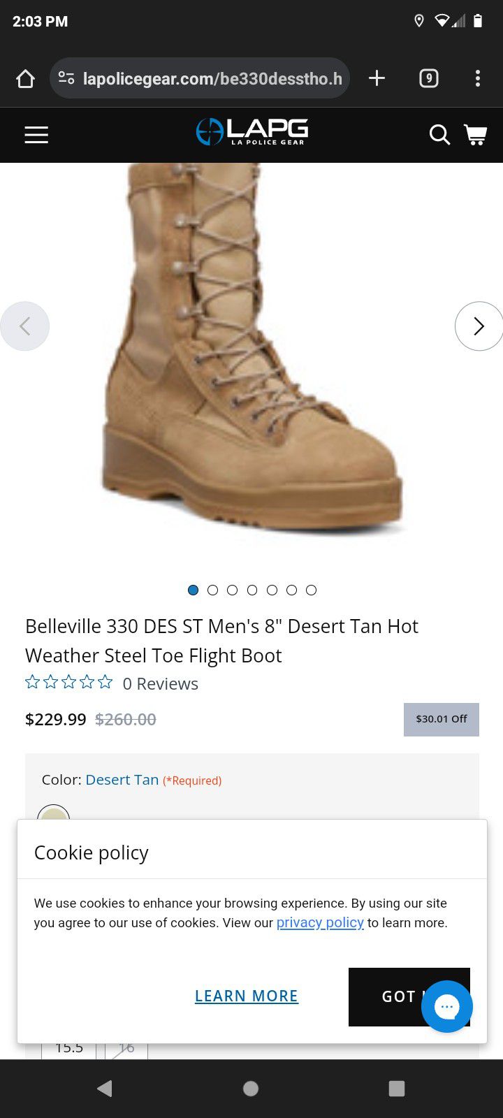 Steel Toe Desert Tan Boots  Help My War Vet Dad With his Dr. Bills
