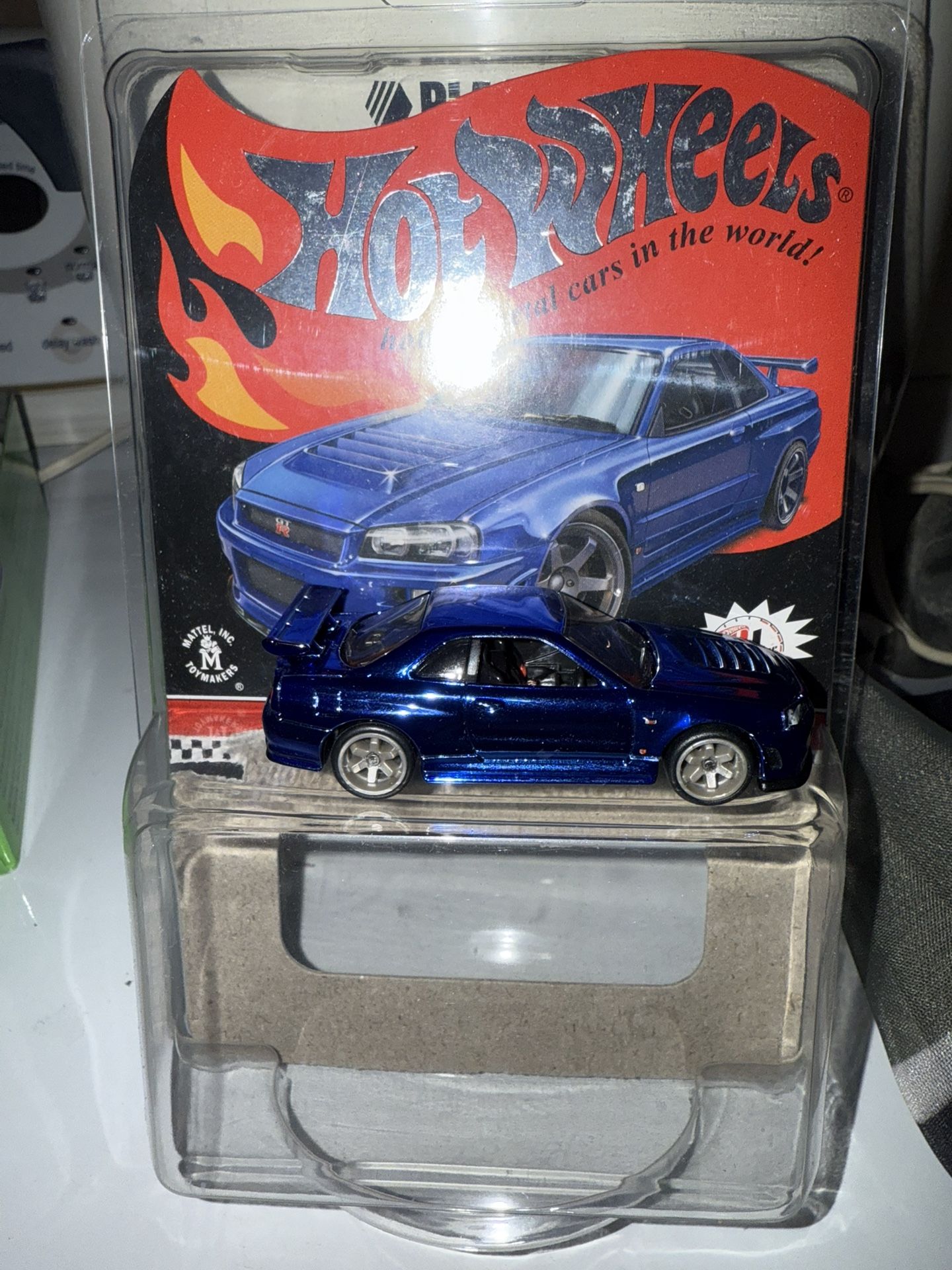 Hot Wheels Loose Blue RLC SKYLINE R34