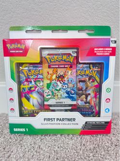 Pokemon First Partner Illustration Collection Series 1