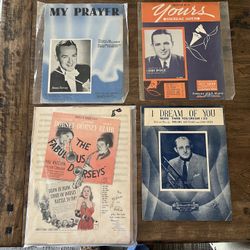 Tommy Dorsey & Jimmy Dorsey Lot Sheet Music & Movie Promo 