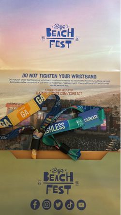 Baja fest 3 day GA ticket
