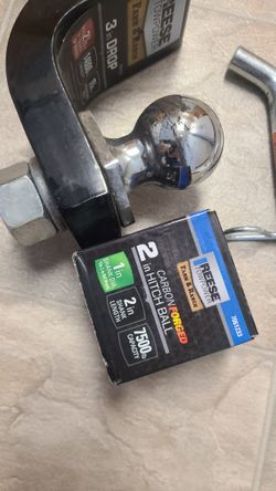 Reese 2.5 Trailer Hitch Set Up 2" Ball