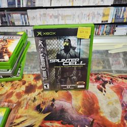Tom Clancy's Splinter Cell: Stealth Action (Xbox, 2002) Complete CIB S
