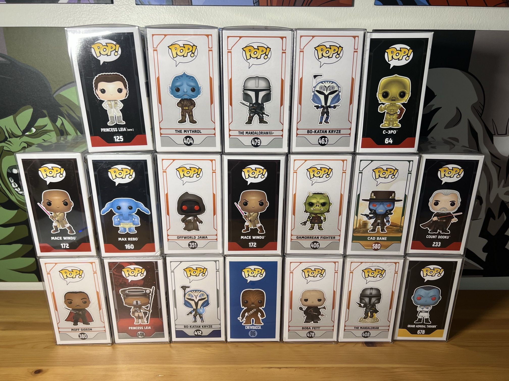Funko Pop Star Wars Lot