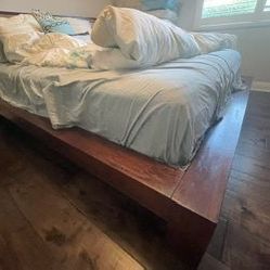 Solid Wood Bed Frame