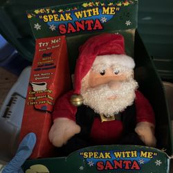 Speak With Me Santa