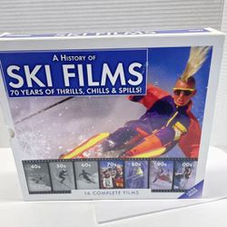 HISTORY OF SKI FILMS 16 COMPLETE FILMS BOXED 15 DISC DVD SET 2011 RARE