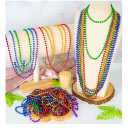Rainbow Beads Necklaces 