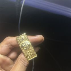 Double Finger Ring 14k Gold