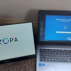 ASUS Laptop Model X540S + Extra Screen