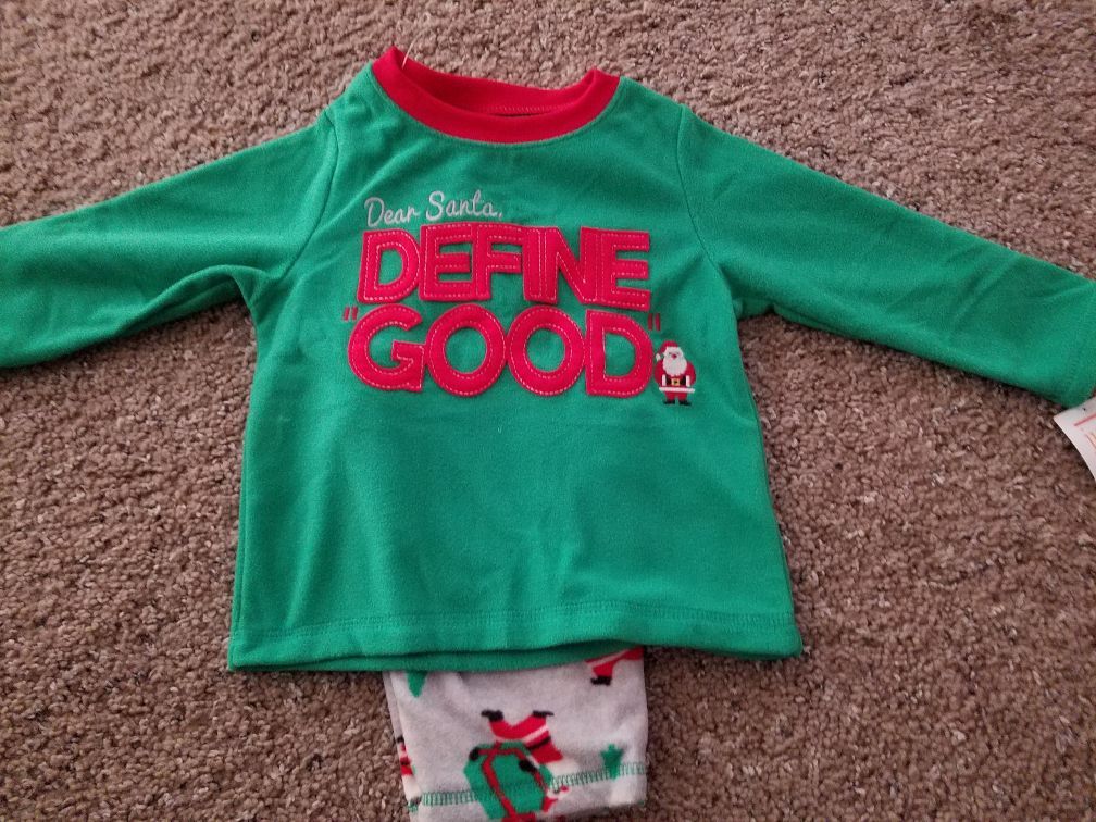 Infant Christmas pijamas