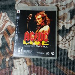 ACDC Live Rockband Track Pack Ps3 Game