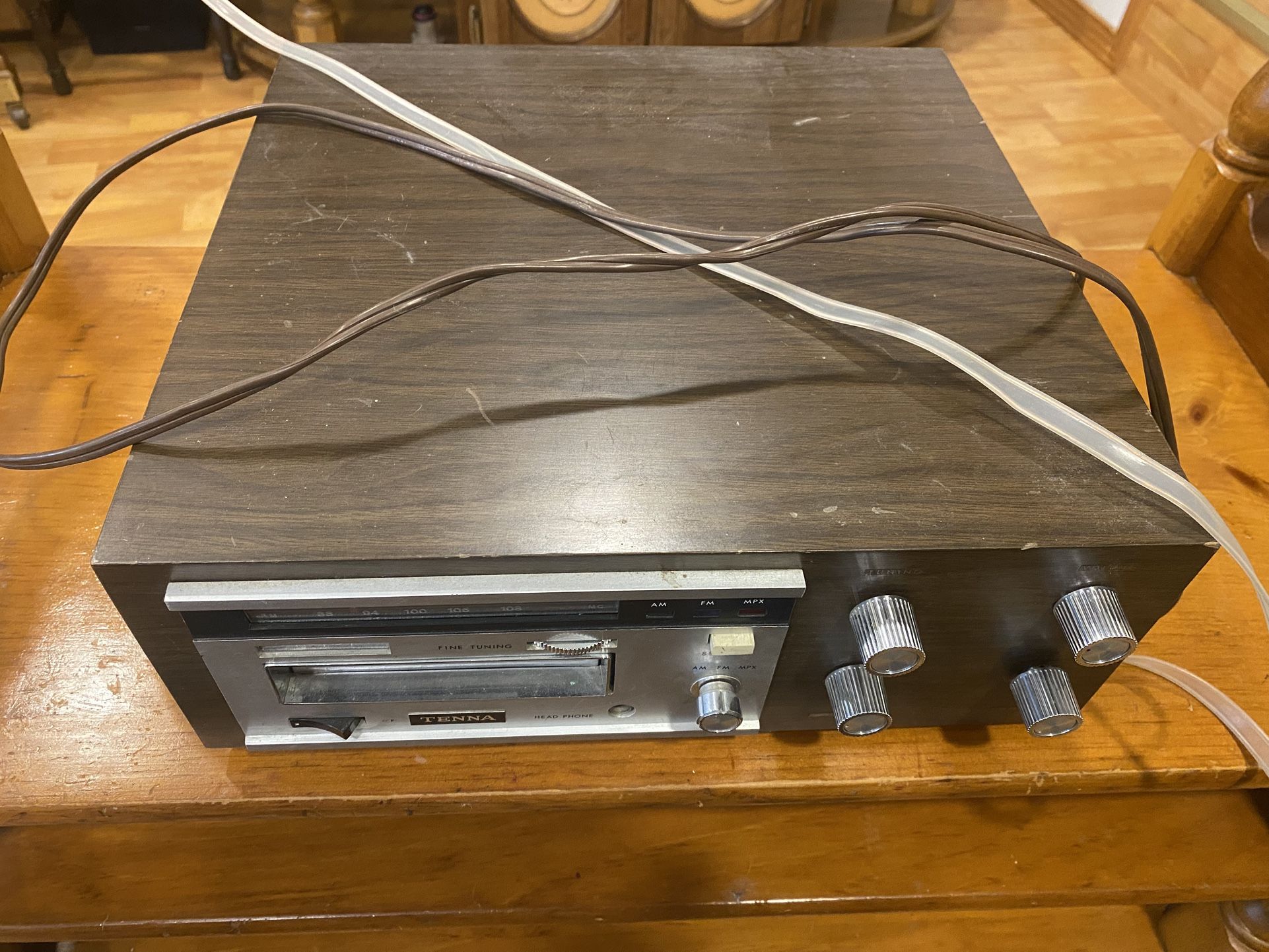 Vintage radio produced in Japan