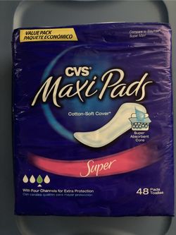 1 Package Of CVS Maxi Pads