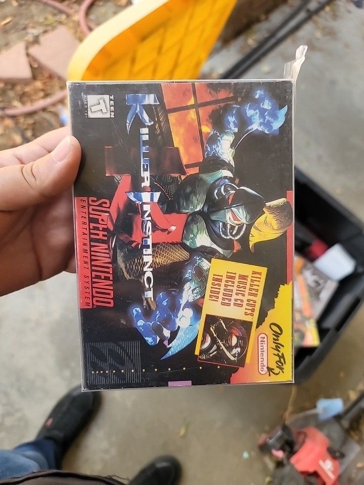 SUPER NINTENDO KILLER INSTINC SNES