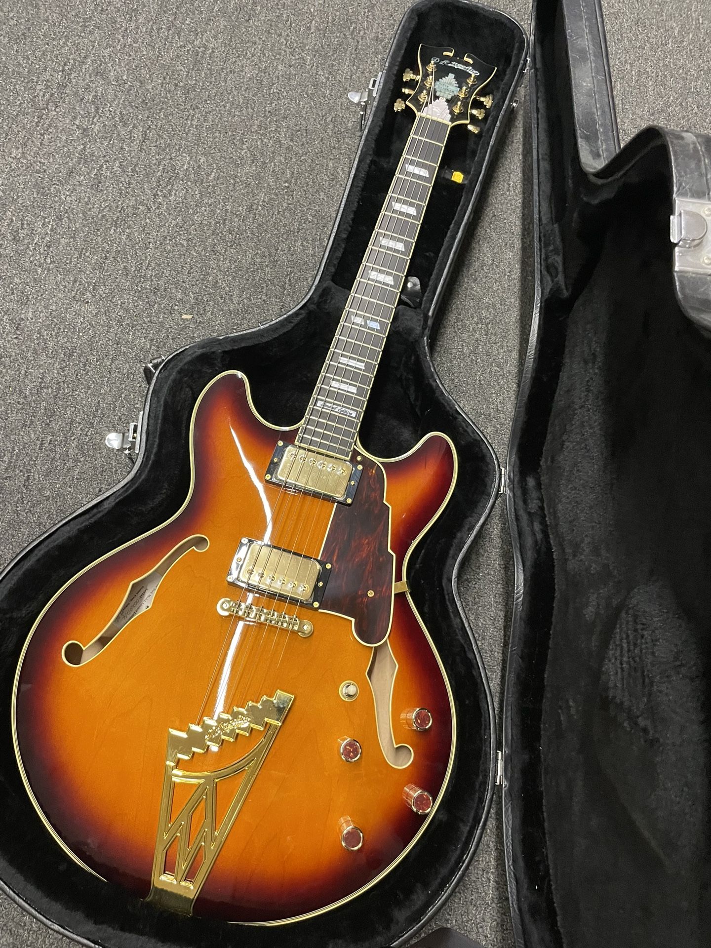 Vintage Dangelico Arch Top New Yorker Guitar Rare D Angelico Custom Jazz 