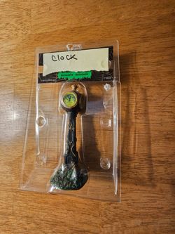 Halloween Spooky Town Clock #64052