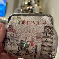 Pisa, Italy Souvenir Coin Purse