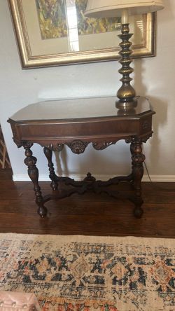 Antique living room table