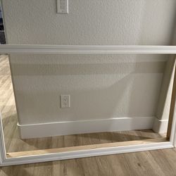 Frame for a round a tv