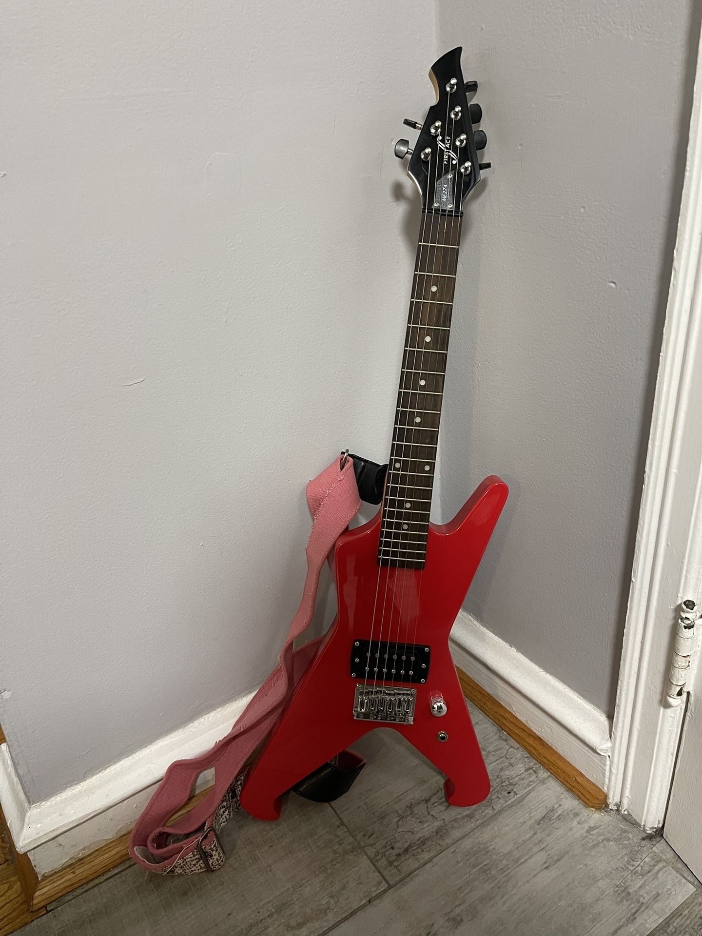 Red Electric Guitar 