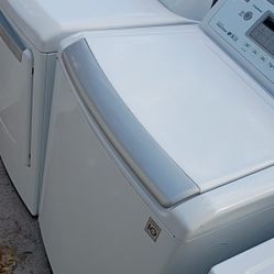 LG Top Load Washer And Dryer Set 