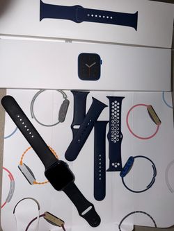 Apple Watch with Extra Bands