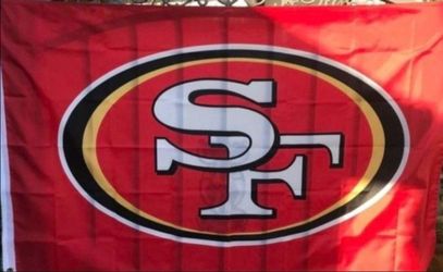 49ers Flag 5ftx3ft $20 Firm On Price