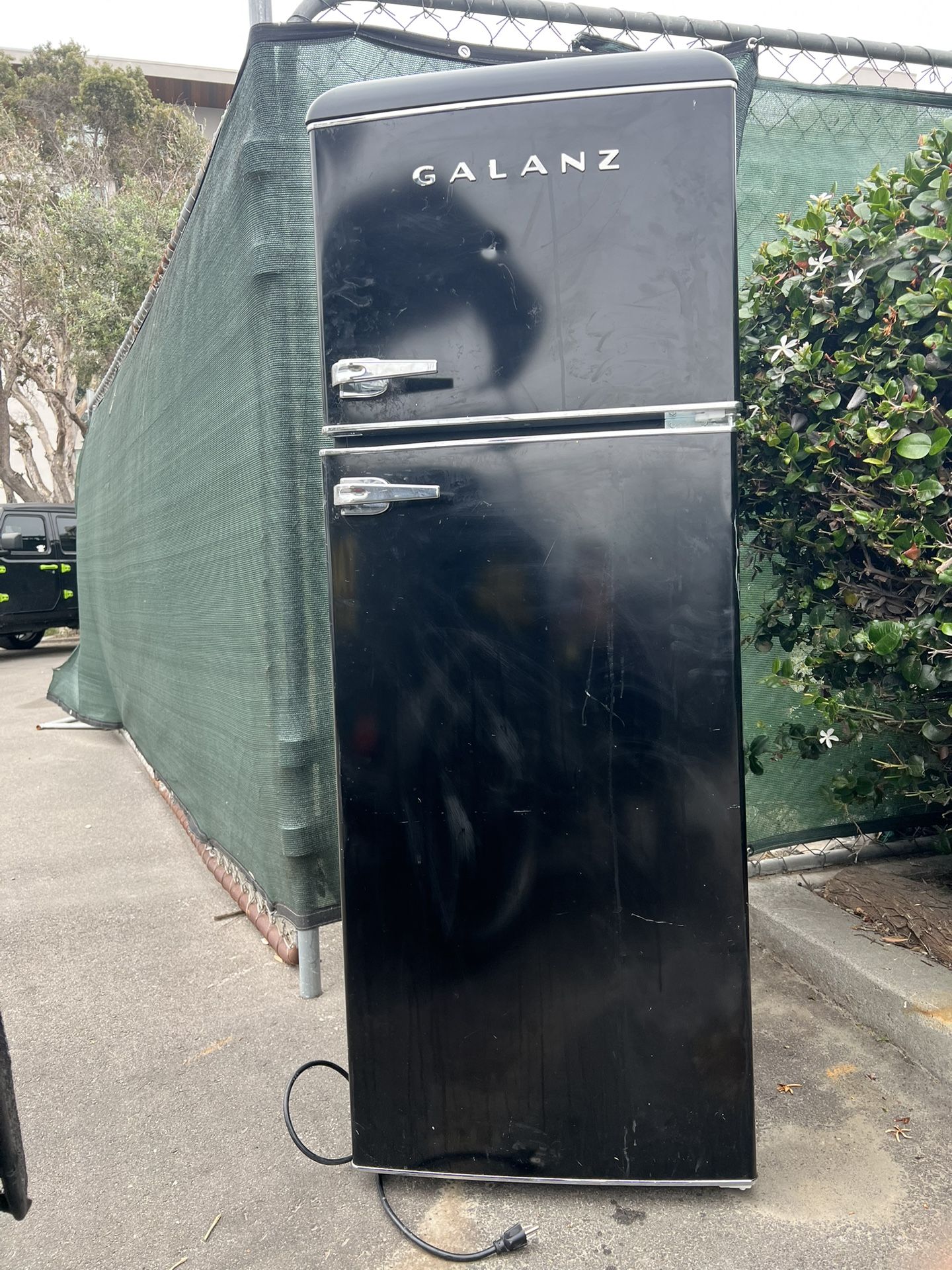 Galanz Retro Mini Fridge And Freezer