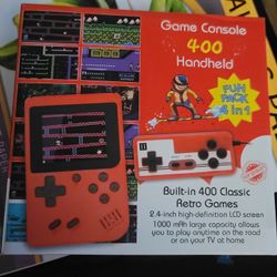 GAME CONSOLE 400 HANDHELD $20.00