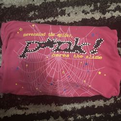 Pink Sp5der Hoodie