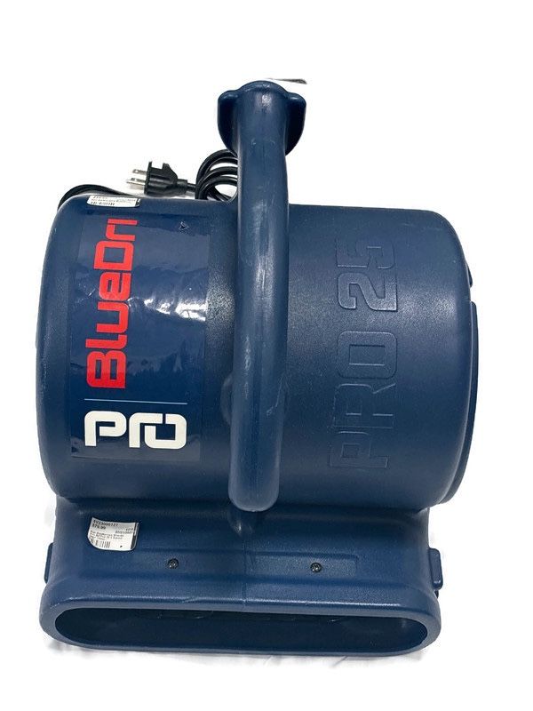 BlueDri Pro 3- Position Air Mover Fan BD Pro-25, 1/4 HP