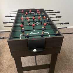 3 in 1 foosball table .