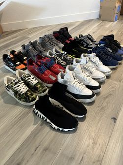 Jordan 1’s Jordan 3’s Balenciaga Bape Jordan 11 Versace READ DESCRIPTION!!!