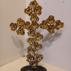 VINTAGE Customized  Rose CROSS