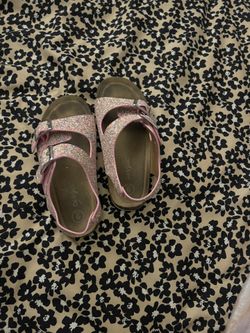 Pink Glittery Sandles