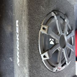 Kicker 10 Inch With Amp 