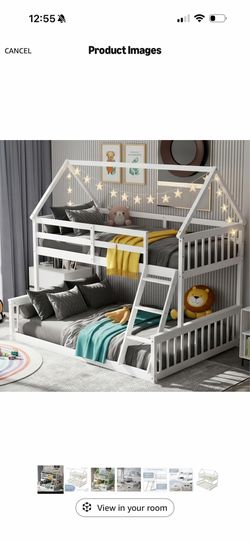 Kids Bunk Bed- twin over full