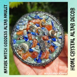 Nature Moon Star Witch Goddess Magicks Tin 