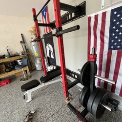 Like New Collapsible Power Rack