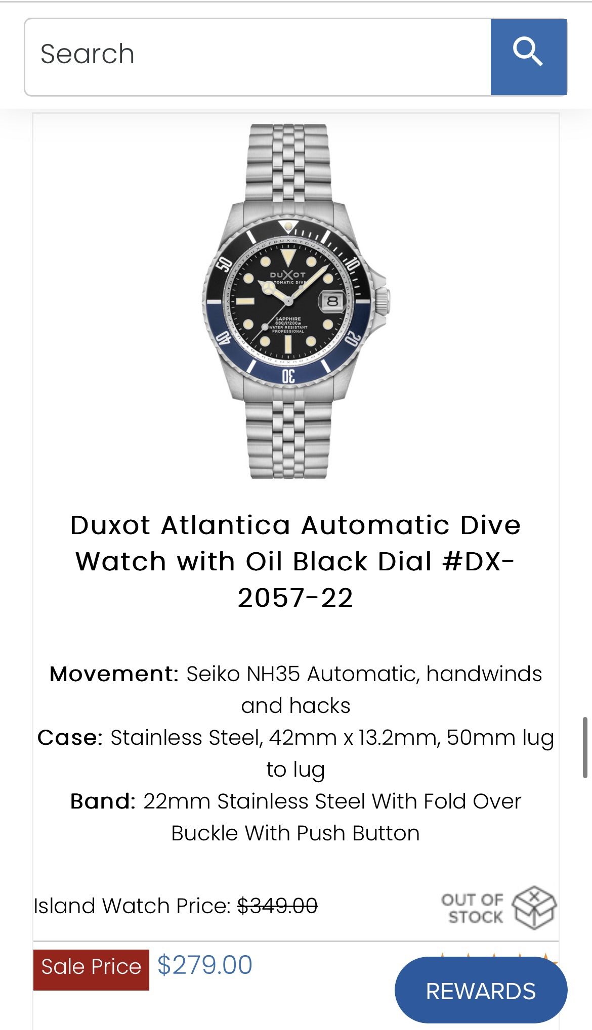 Duxot Automatic Watch